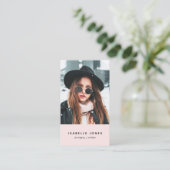 Acteur Model Singer Dancer Foto Visitekaartje (Staand voorkant)