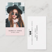 Acteur Model Singer Dancer Foto Visitekaartje (Voorkant / Achterkant)