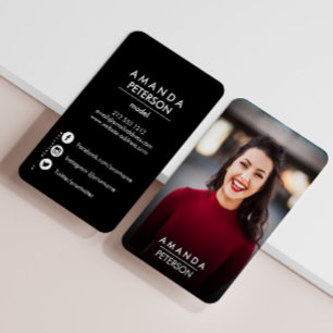 Acteur Modellen Danser Foto Social Media Iconen Do Visitekaartje