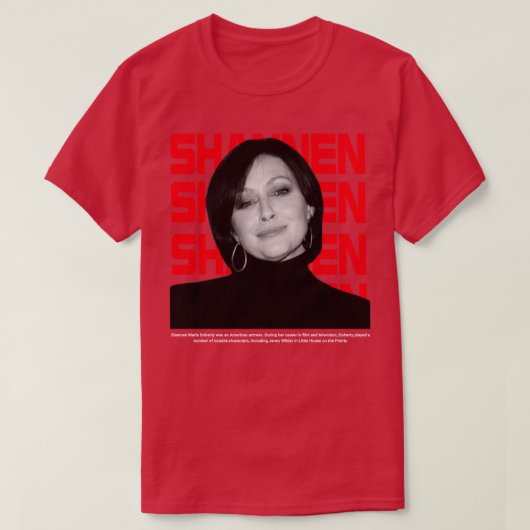 Acteur Shannen Doherty TShirt (Design voorkant)