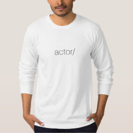 Acteur T-shirt