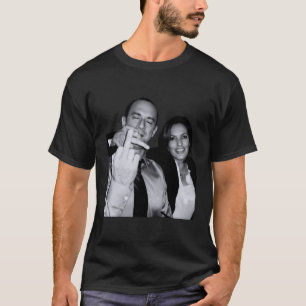 Acteurs Elliot Stabler en Olivia Benson T-shirt