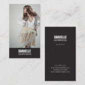 Acteurs en modellen Headshot No. 1 Visitekaartje (Voorkant / Achterkant)