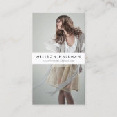 Acteurs en modellen Headshot No. 2 Visitekaartje (Voorkant)