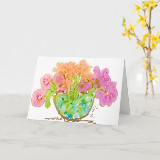 Actice Hope Lovitude Blank Kaart (Gele Bloem)