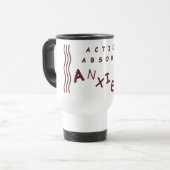 Actie absorbeert angst reisbeker (Voorkant links)