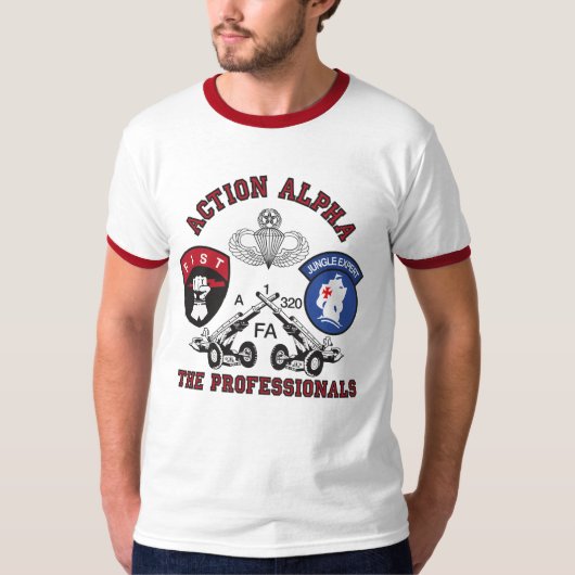 Actie Alpha PT shirt (Voorkant)
