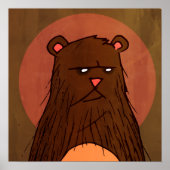 actie beer poster (Voorkant)