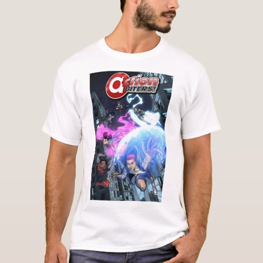 Actie Biters! #2 T-shirt (Voorkant)