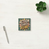 Actie geneest angst post-it® notes (Kantoor)