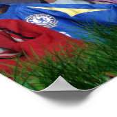 Actie in Afrika Kinder Poster (Hoek)