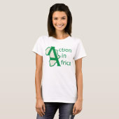 Actie in het Afrika-T-shirt T-shirt (Voorkant volledig)