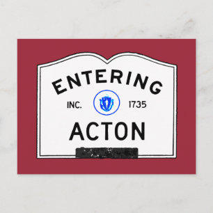 Actie invoeren briefkaart