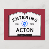 Actie invoeren briefkaart (Voorkant)