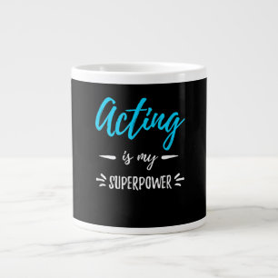 Actie is mijn Superpower Actor of Actress Grote Koffiekop