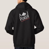 Actie Junkie Black Hoodie van Amerikaanse Apparel- (Achterkant)