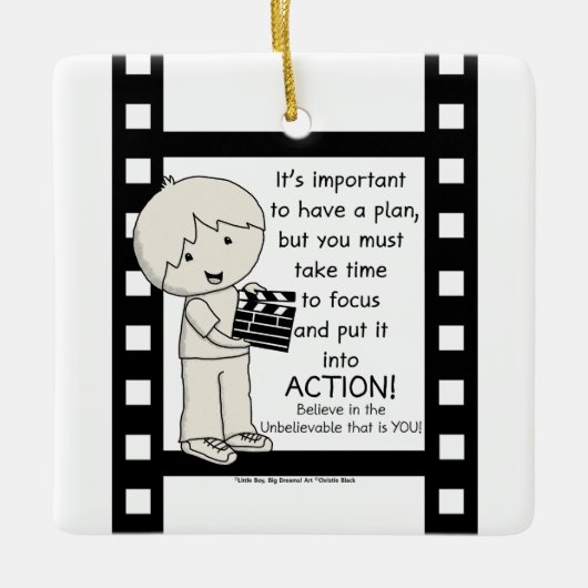 Actie Keramisch Ornament (Voorkant)