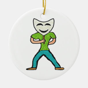 Actie Keramisch Ornament