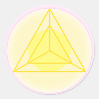 Actie met Liefde Sigil Ronde Sticker