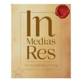 Actie Motivational Quote - Latin Poster Art