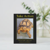 Actie ondernemen briefkaart (Staand voorkant)