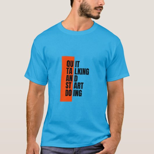 actie ondernemen t-shirt (Voorkant)