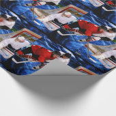 Actie op het Hockey Net Cadeaupapier (Hoek)