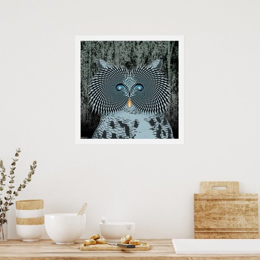 Actie Owl Poster (Keuken)