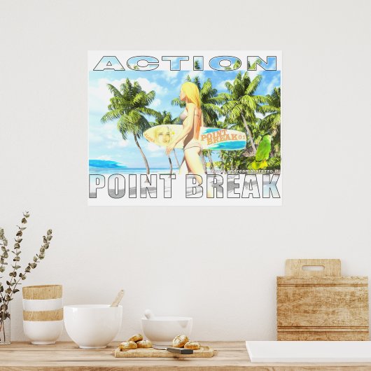 Actie - punt Break 01 Poster (Keuken)