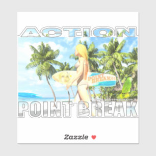 Actie - punt Break 01 Sticker