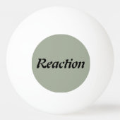 Actie/reactie - Ping Pong Ball (Achterkant)