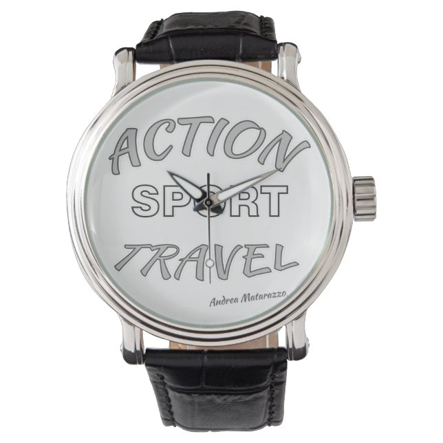 Actie Sport Reizen Horloge (Voorkant)