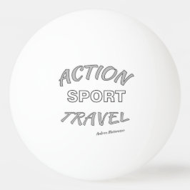 Actie Sport Reizen Pingpongbal