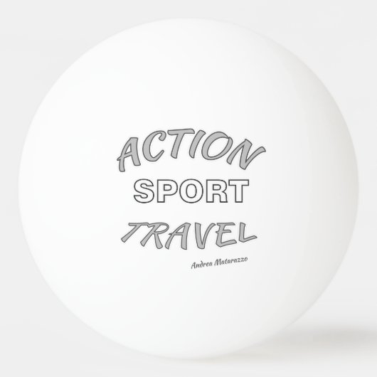 Actie Sport Reizen Pingpongbal (Voorkant)
