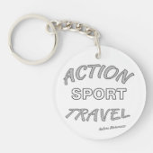 Actie Sport Reizen Sleutelhanger (Voorkant)