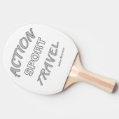 Actie Sport Reizen Tafeltennisbatje (Zijkant)