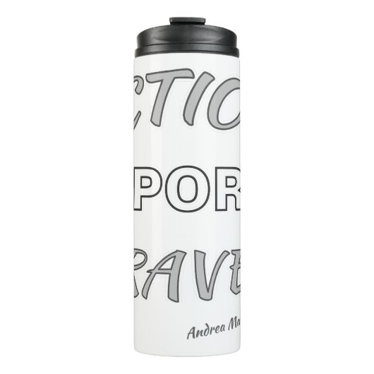 Actie Sport Reizen Thermosbeker (Voorkant)