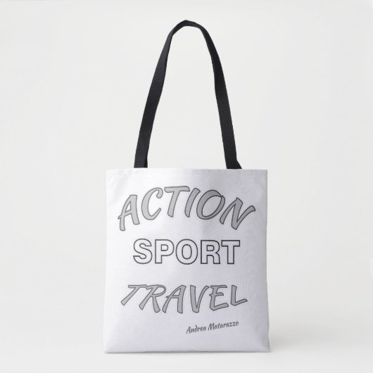 Actie Sport Reizen Tote Bag (Voorkant)