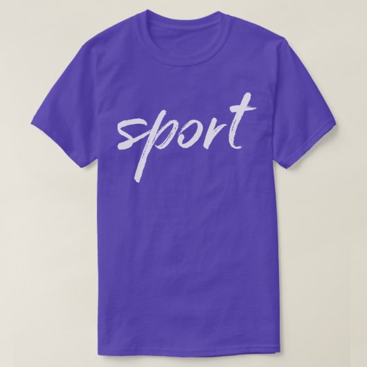 Actie Sport T-shirt (Design voorkant)