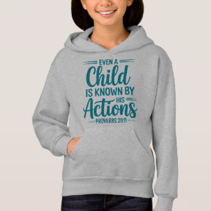 Actie Spreekt Kids Hoodie Ontwerp