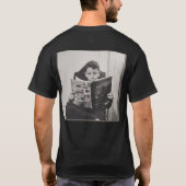 ACTIE. STRIP. 1. Basic donker T-shirt (Achterkant)