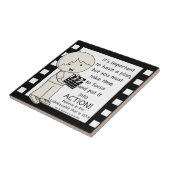 Actie Tegeltje (Zijkant)