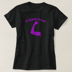 Actie versnellen 8 maart Vrouwendag 2025 T-shirt