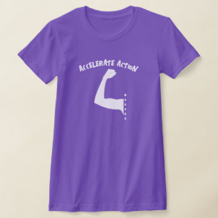 Actie versnellen 8 maart Vrouwendag 2025 T-shirt