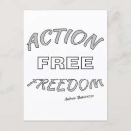 Actie Vrije Vrijheid Briefkaart