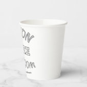 Actie Vrije Vrijheid Papieren Bekers (Links)