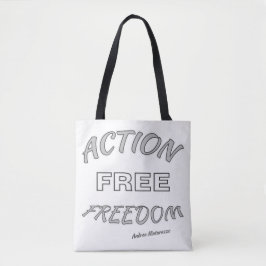 Actie Vrije Vrijheid Tote Bag