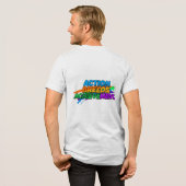 Actie zorgt voor succes. Tri-Blend shirt (Voorkant)