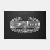 Actiebadge bestrijden deurmat (Voorkant)