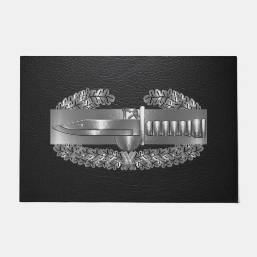 Actiebadge bestrijden deurmat (Voorkant)